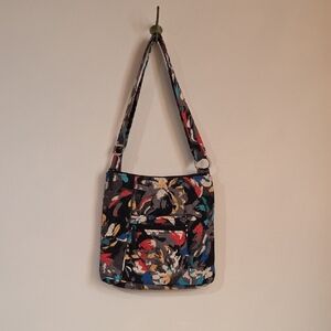 Vera Bradley Quilted Cotton Hipster Crossbody Splash Floral Print